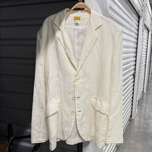100% Linen Blazer with pockets